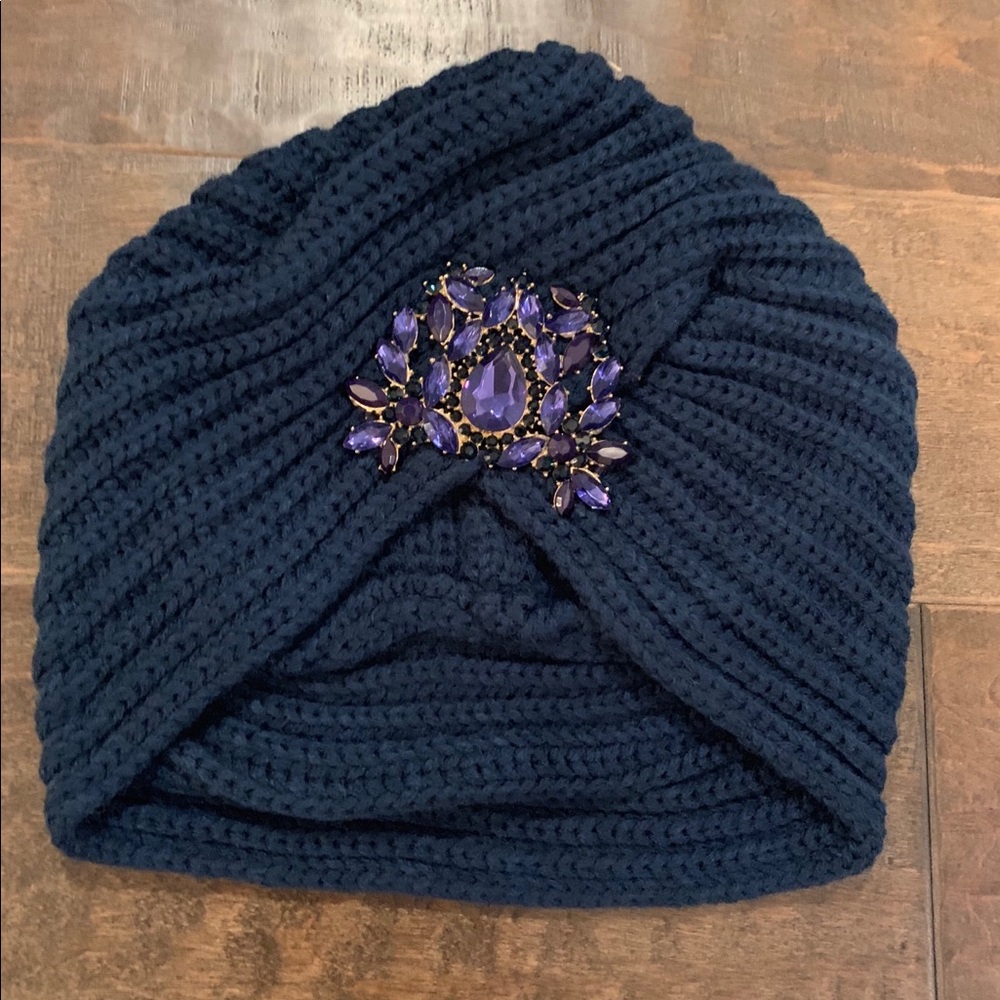 BRAND NEW! RHINESTONE KNIT TURBANS!